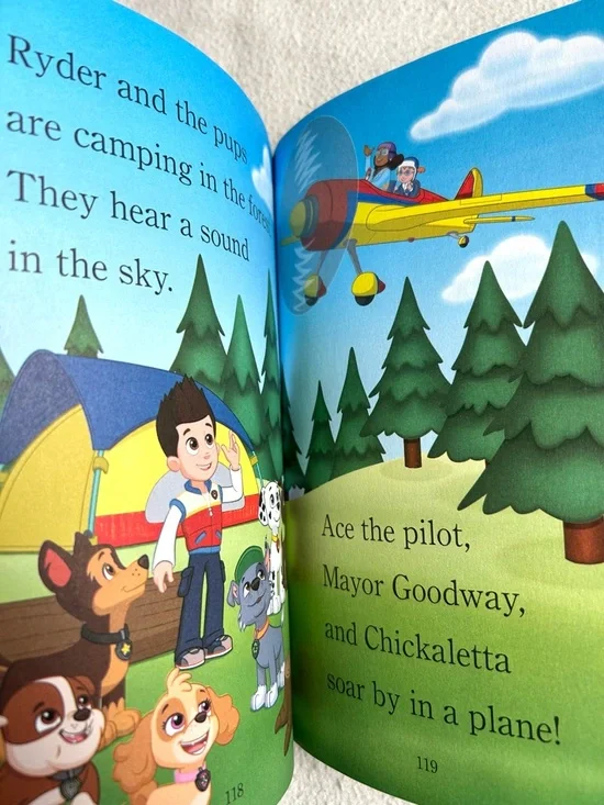 4/$20 Paw Patrol Early Readers: Seven Ruff-Ruff Rescues! Step Into Reading - Picture 4 of 4